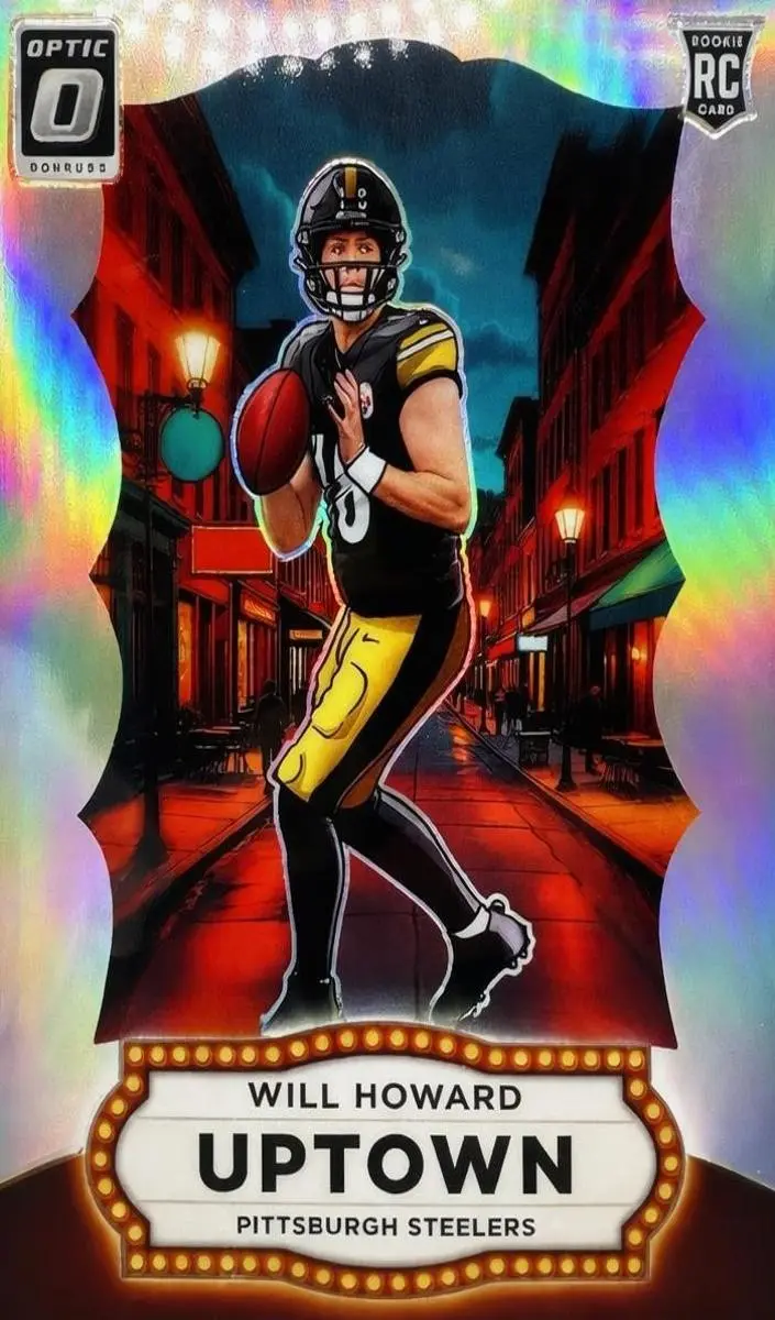2025 Donruss Optic Football Will Howard Uptown Checklist #25