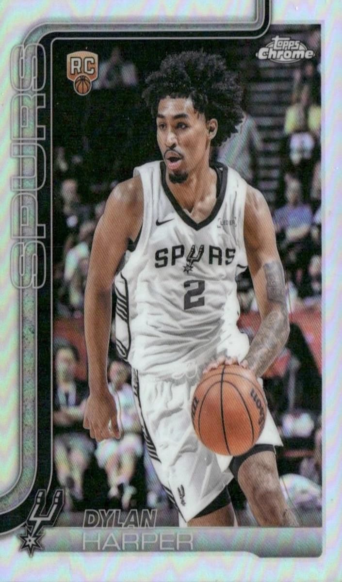 2025 Topps Chrome Basketball Dylan Harper Refractor #252