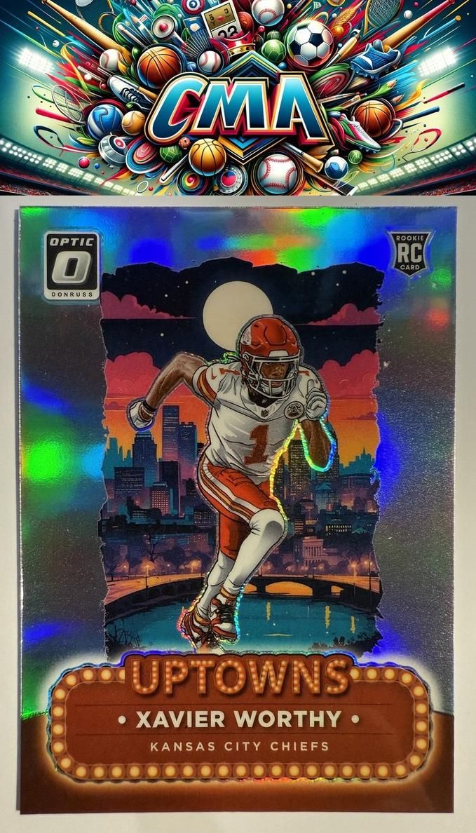 2024 Donruss Optic Football Xavier Worthy #7