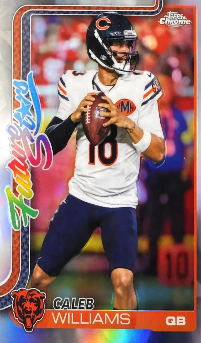 2025 Topps Chrome Football Caleb Williams Refractor #FS-1
