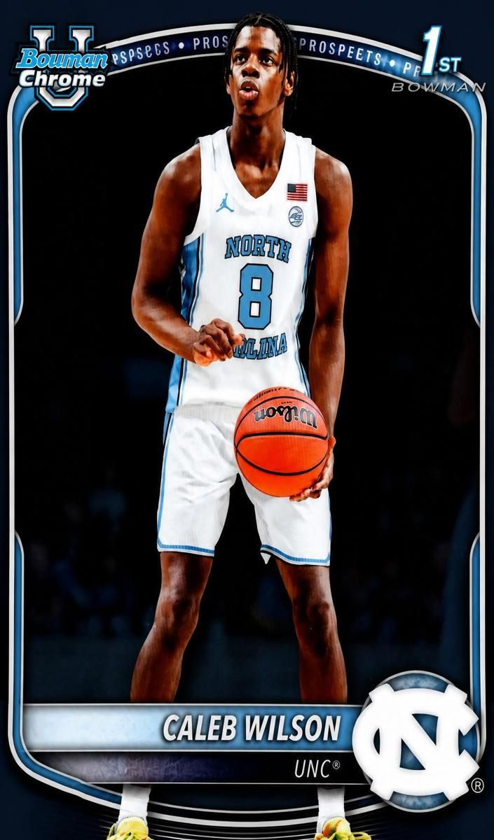 2025 Bowman Basketball Caleb Wilson #BCP-83