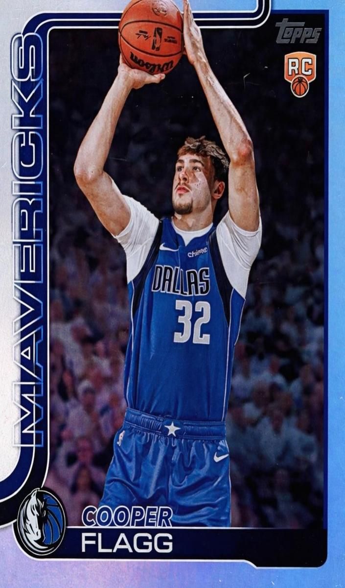 2025 Topps Basketball Cooper Flagg Rainbow Foilboard #201