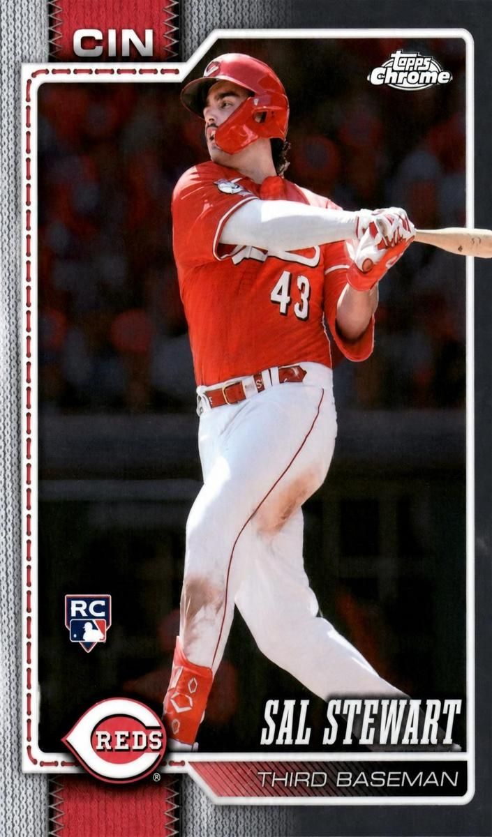 2026 Topps Chrome Baseball Sal Stewart #RA-STE
