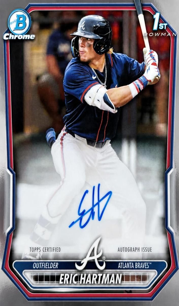 2026 Bowman Baseball Eric Hartman #CPA-EHA