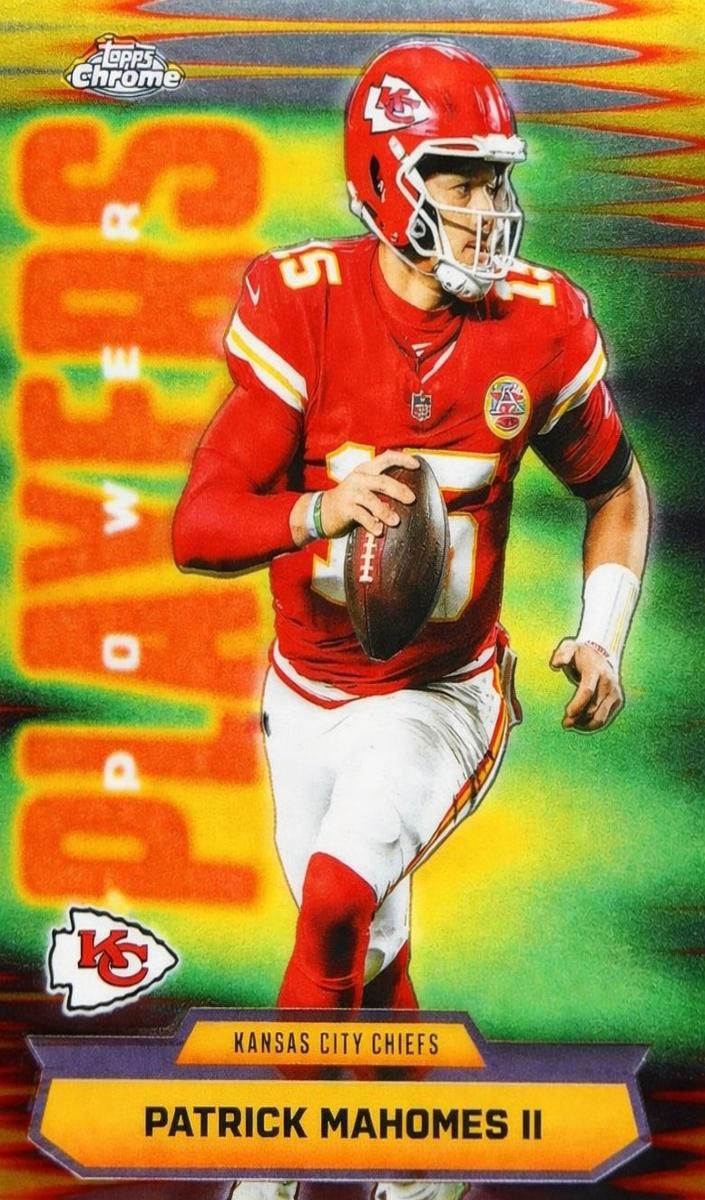 2025 Topps Chrome Football Patrick Mahomes II #148