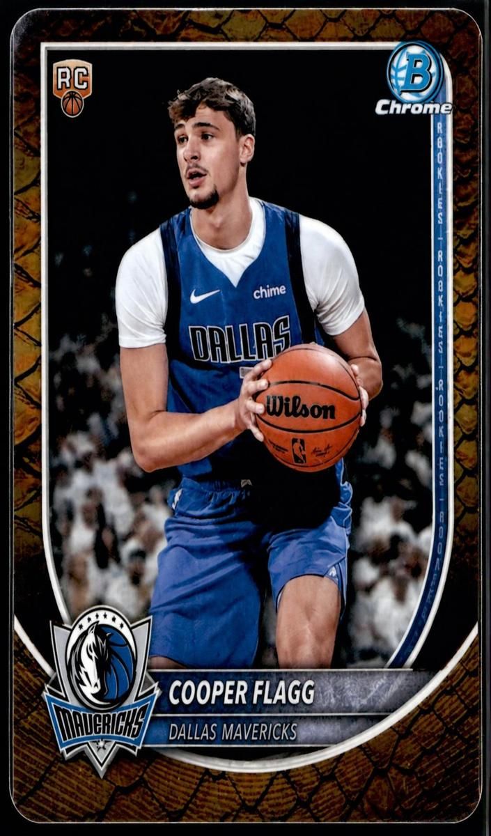 2025 Bowman Basketball Cooper Flagg Reptilian Refractor #BCV-1