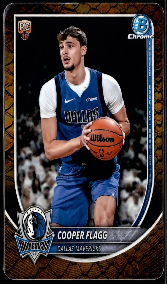 2025 Bowman Basketball Cooper Flagg Reptilian Refractor #BCV-1