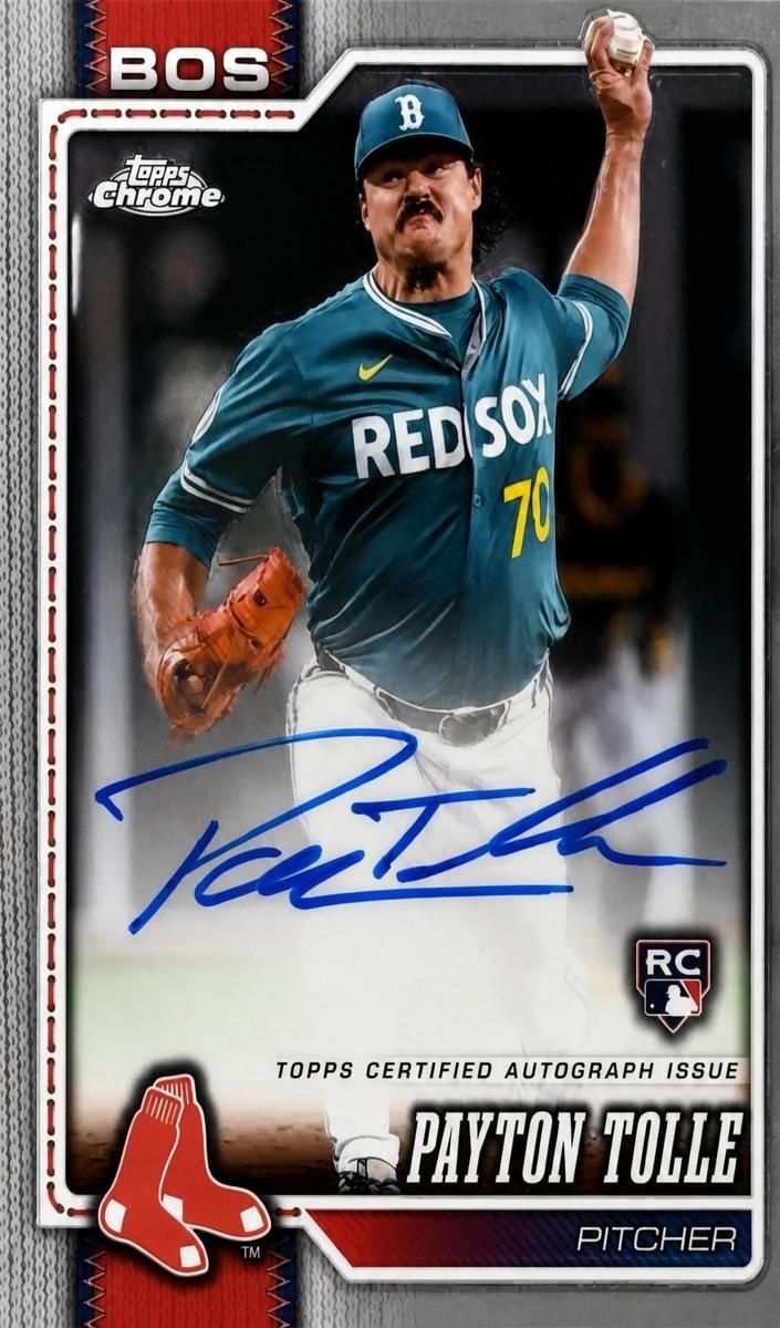2026 Topps Chrome Baseball Payton Tolle #RA-PT