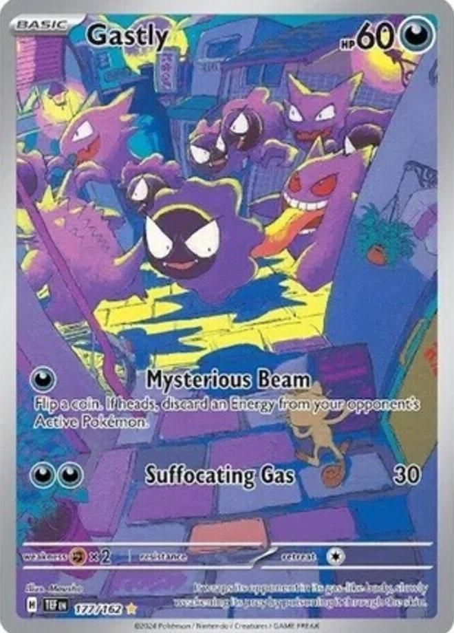 2024 Pokemon Scarlet & Violet Temporal Forces Gastly #177