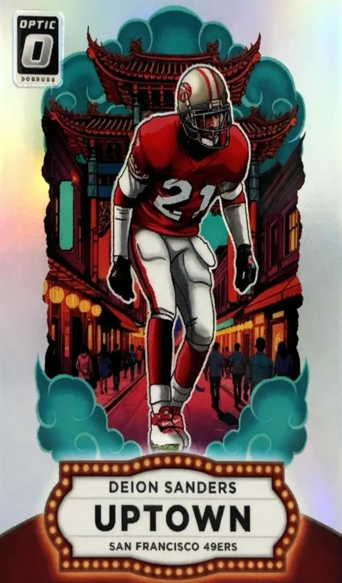 2025 Donruss Optic Football Deion Sanders Uptown #7
