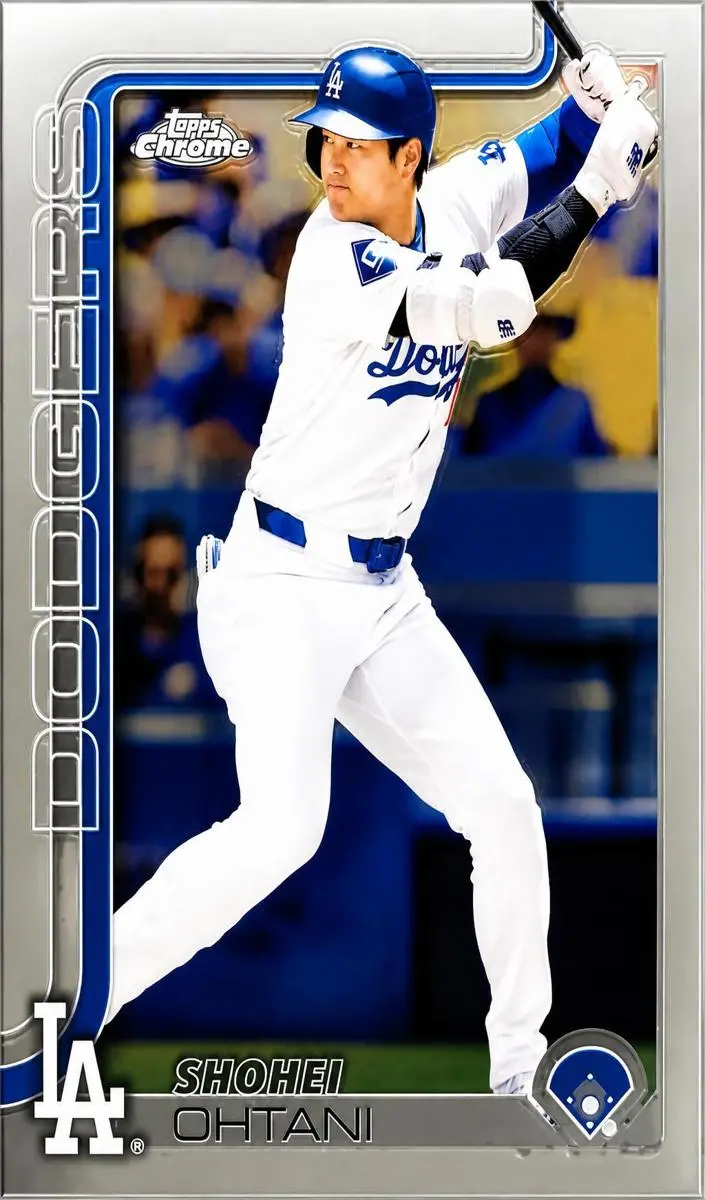 2025 Topps Chrome Baseball Shohei Ohtani #1