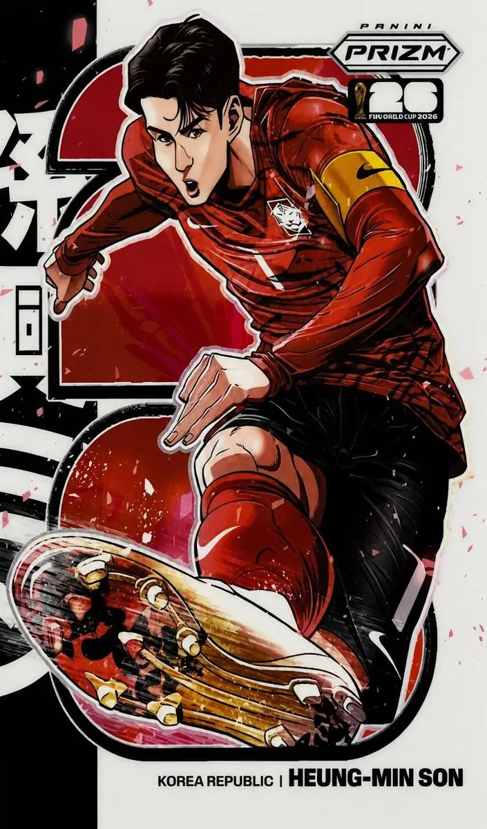 2026 Panini Prizm FIFA World Cup Soccer Heung-Min Son #22