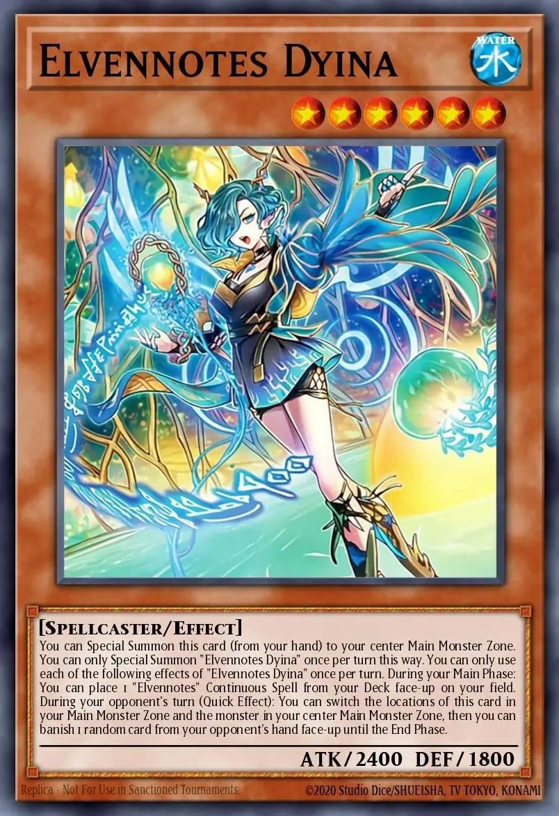 2026 Yu-Gi-Oh! Burst Protocol Elfnote Tinia #BPRO-EN011
