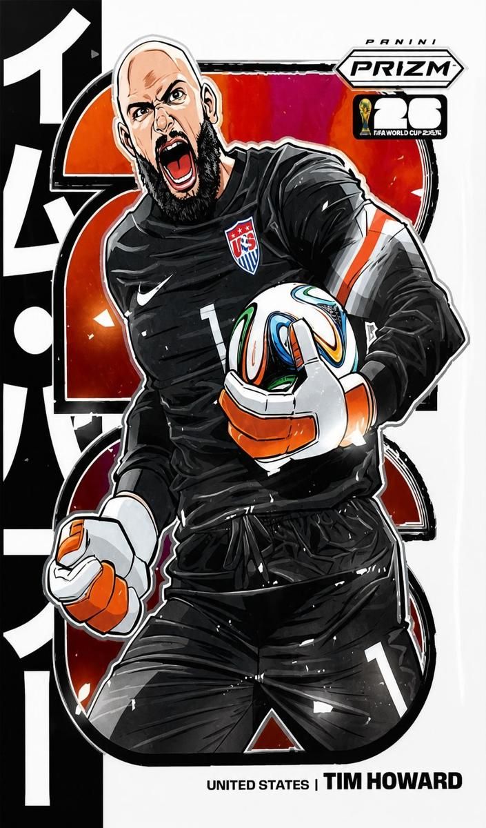 2026 Panini Prizm FIFA World Cup Soccer Tim Howard #23