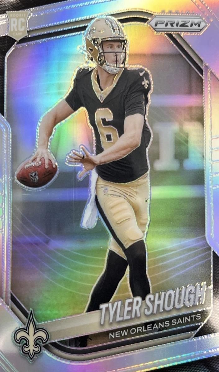 2025 Panini Prizm Football Tyler Shough Silver #327