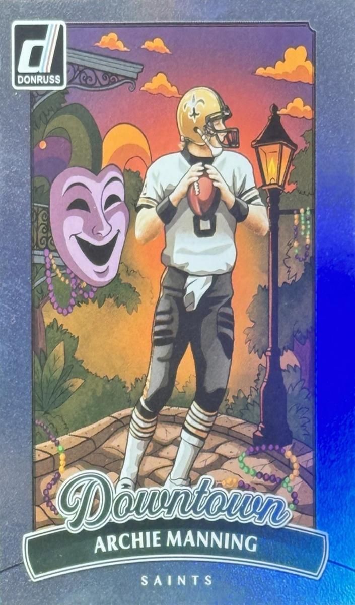 2025 Panini Donruss Football Downtown! Archie Manning #5