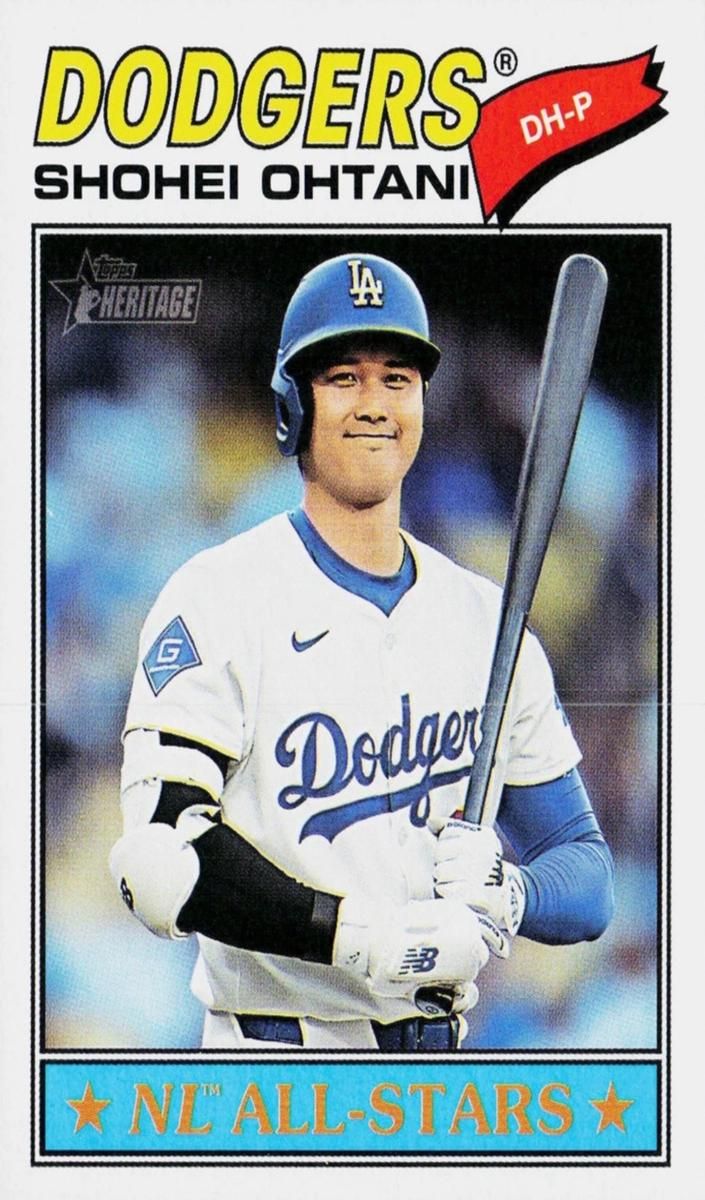 2026 Topps Heritage Baseball Shohei Ohtani #290