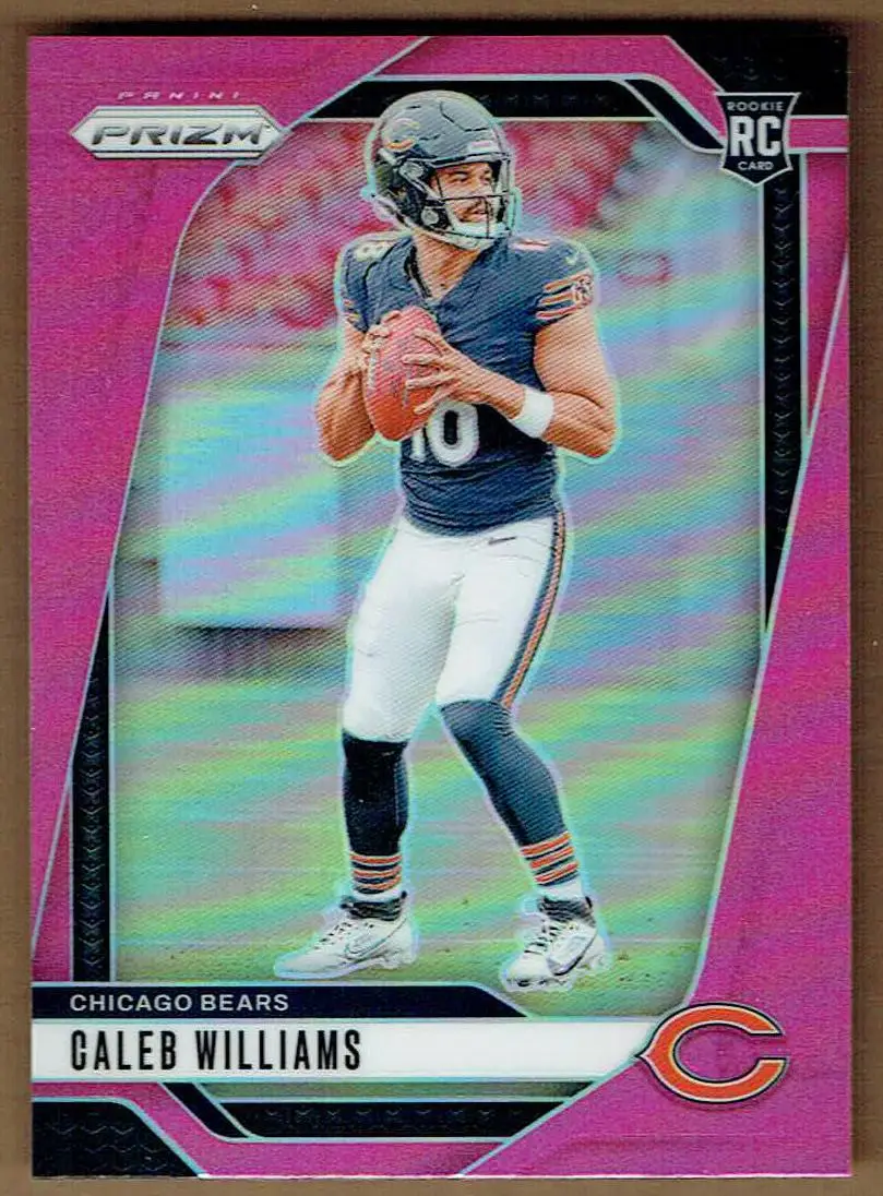 2024 Panini Prizm Football Caleb Williams Pink #301