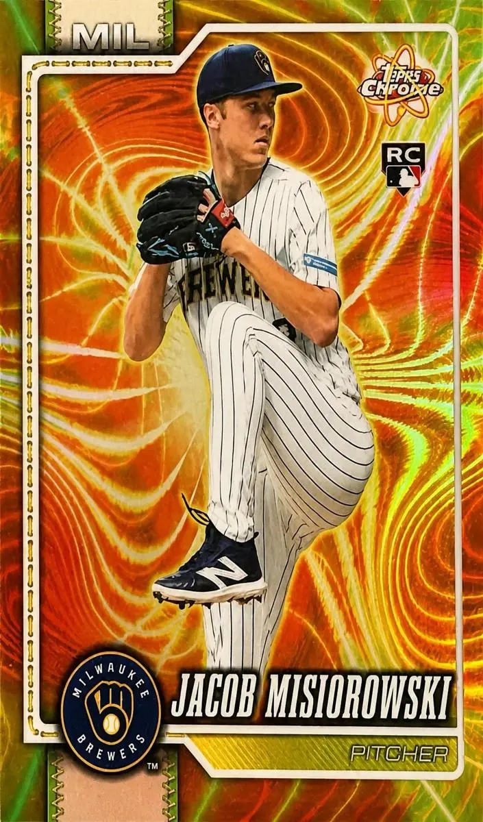 2026 Topps Chrome Baseball Jacob Misiorowski Radiating Rookies #RR-9