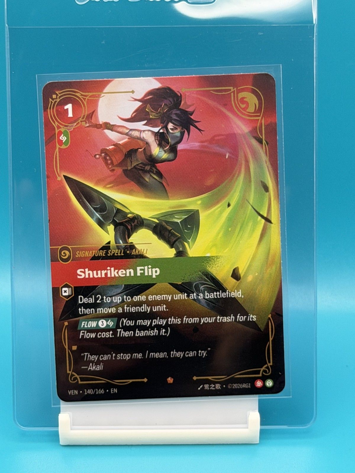 Shuriken Flip Riftbound Vendetta #140 Value