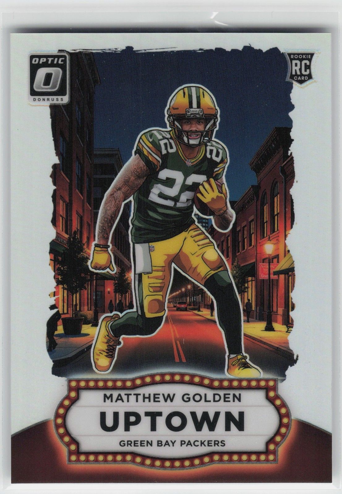 2025 Donruss Optic Football Matthew Golden Gold #14