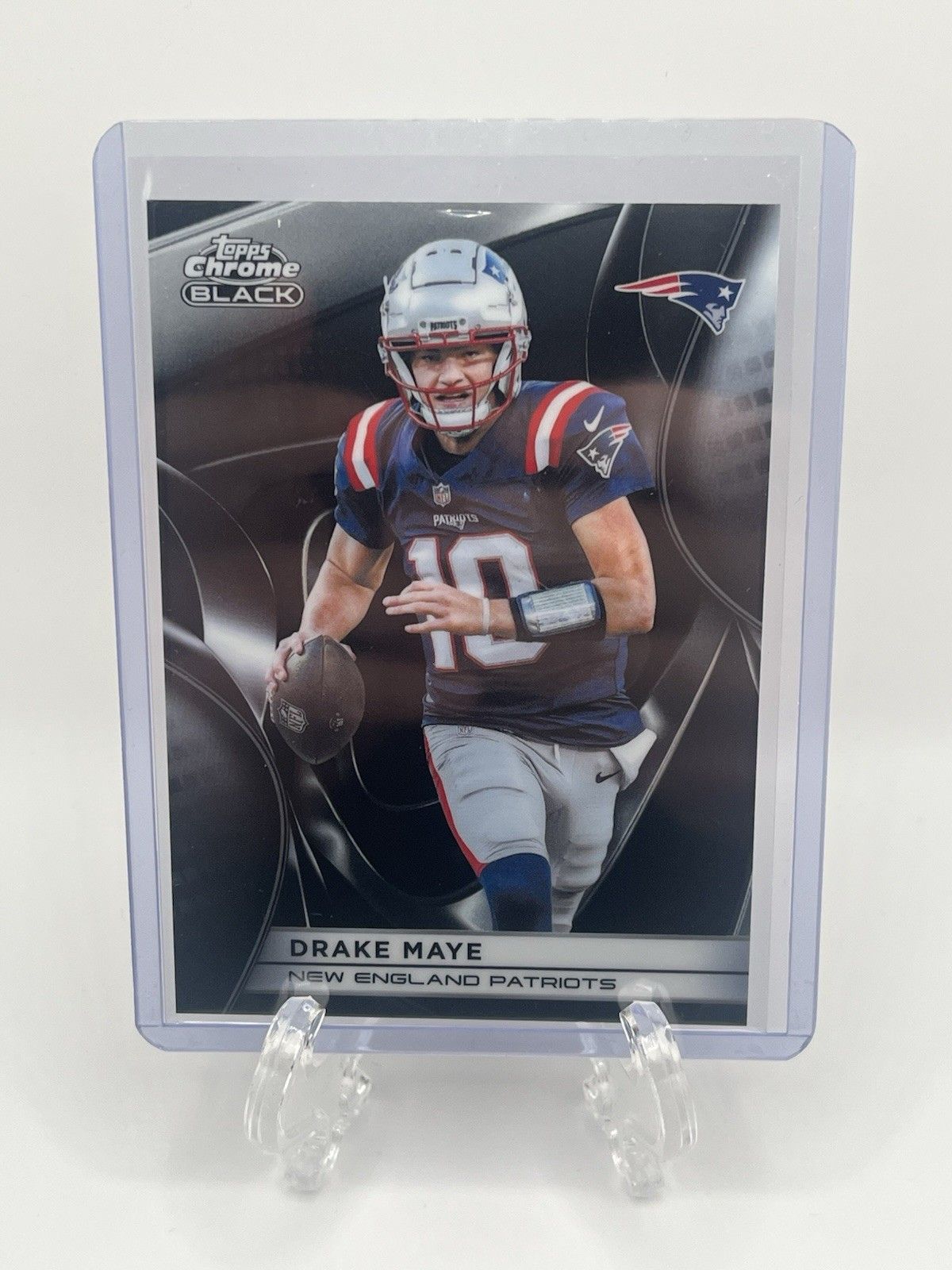 2025 Topps Chrome Football Drake Maye Black #FS-7