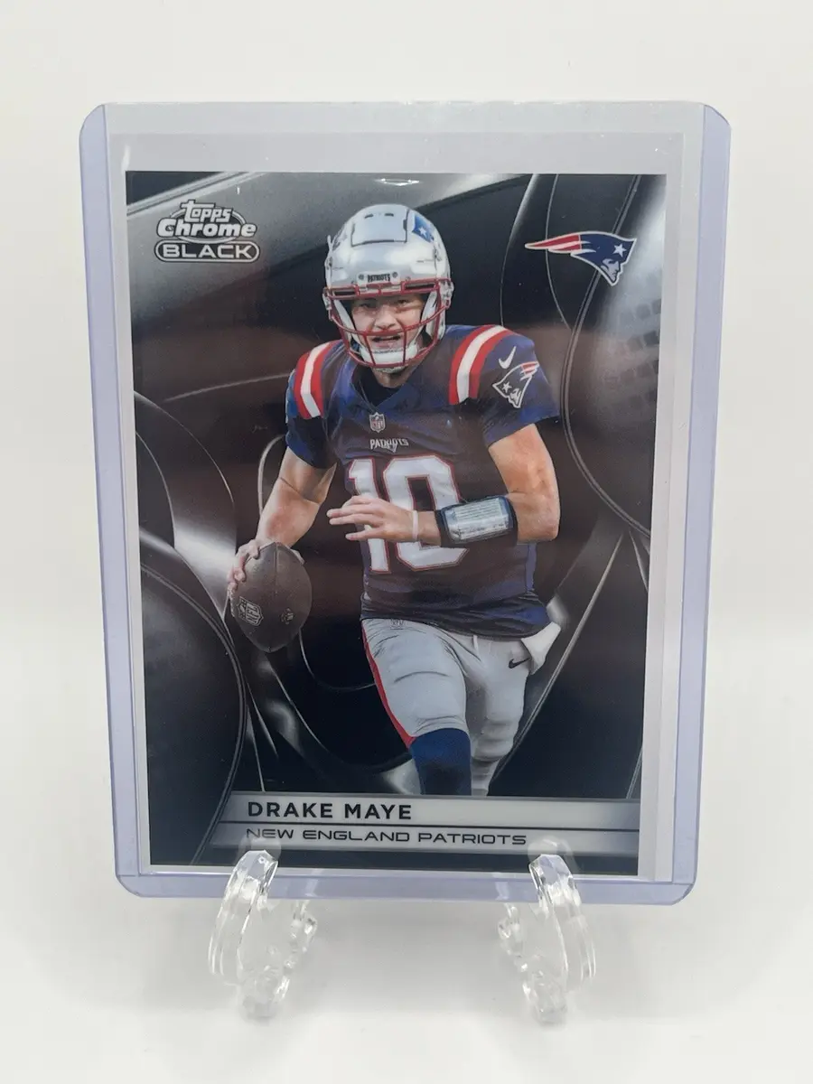 2025 Topps Chrome Football Drake Maye Black #FS-7