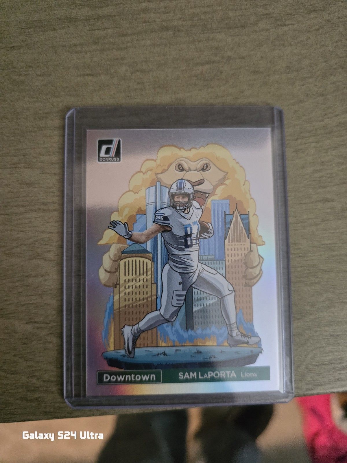 2024 Panini Donruss Football Sam LaPorta Downtown #6