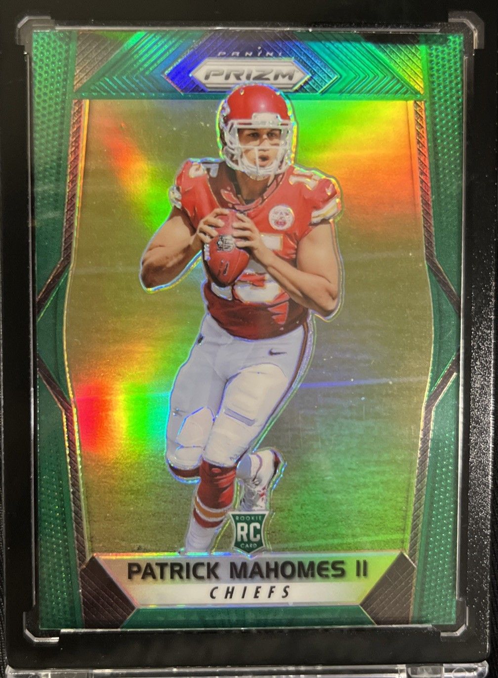 2017 Panini Prizm Patrick Mahomes II Green #269