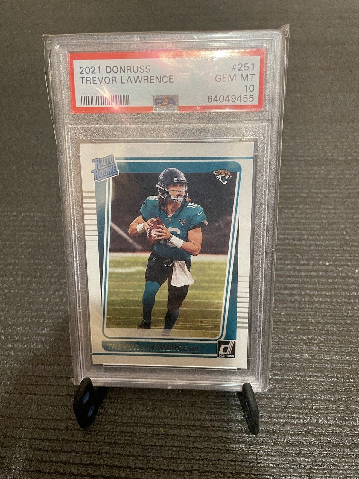 2021 Donruss Panini Trevor Lawrence Rated #251 PSA 10
