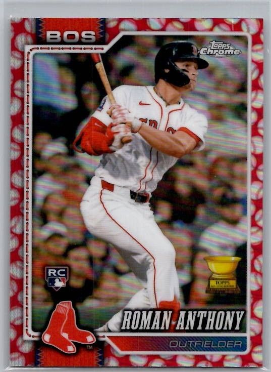 2026 Topps Chrome Baseball Roman Anthony Red #WST-23