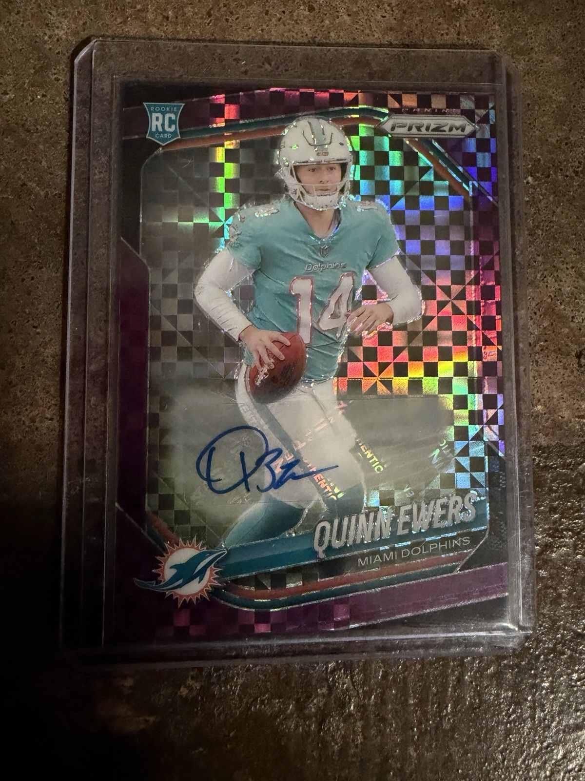 2025 Panini Prizm Quinn Ewers Purple #307