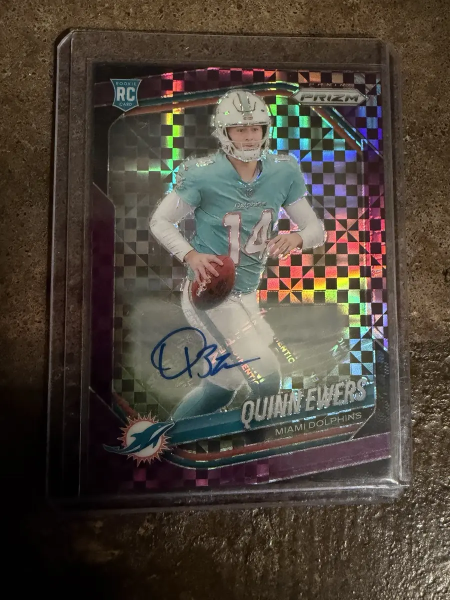 2025 Panini Prizm Quinn Ewers Purple #307