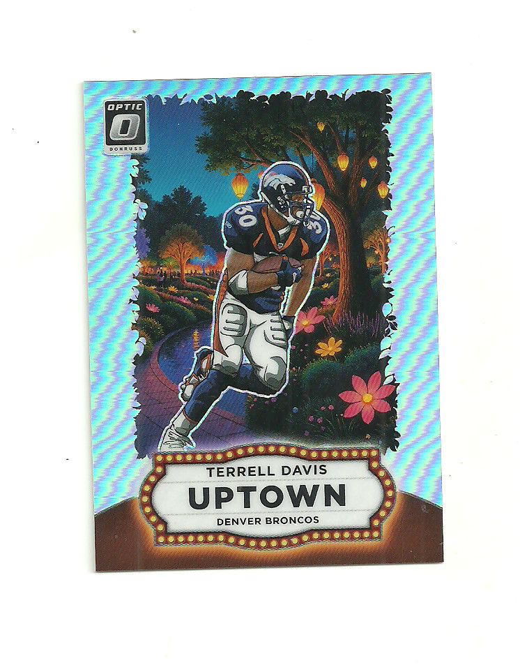 2025 Donruss Optic Football Terrell Davis Uptown #19