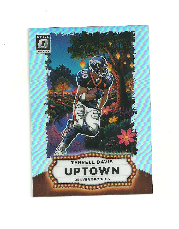 2025 Donruss Optic Football Terrell Davis Uptown #19