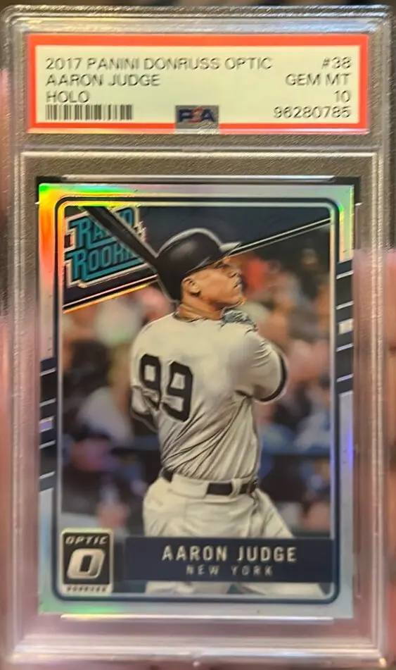 2017 Donruss Optic Aaron Judge Black #38