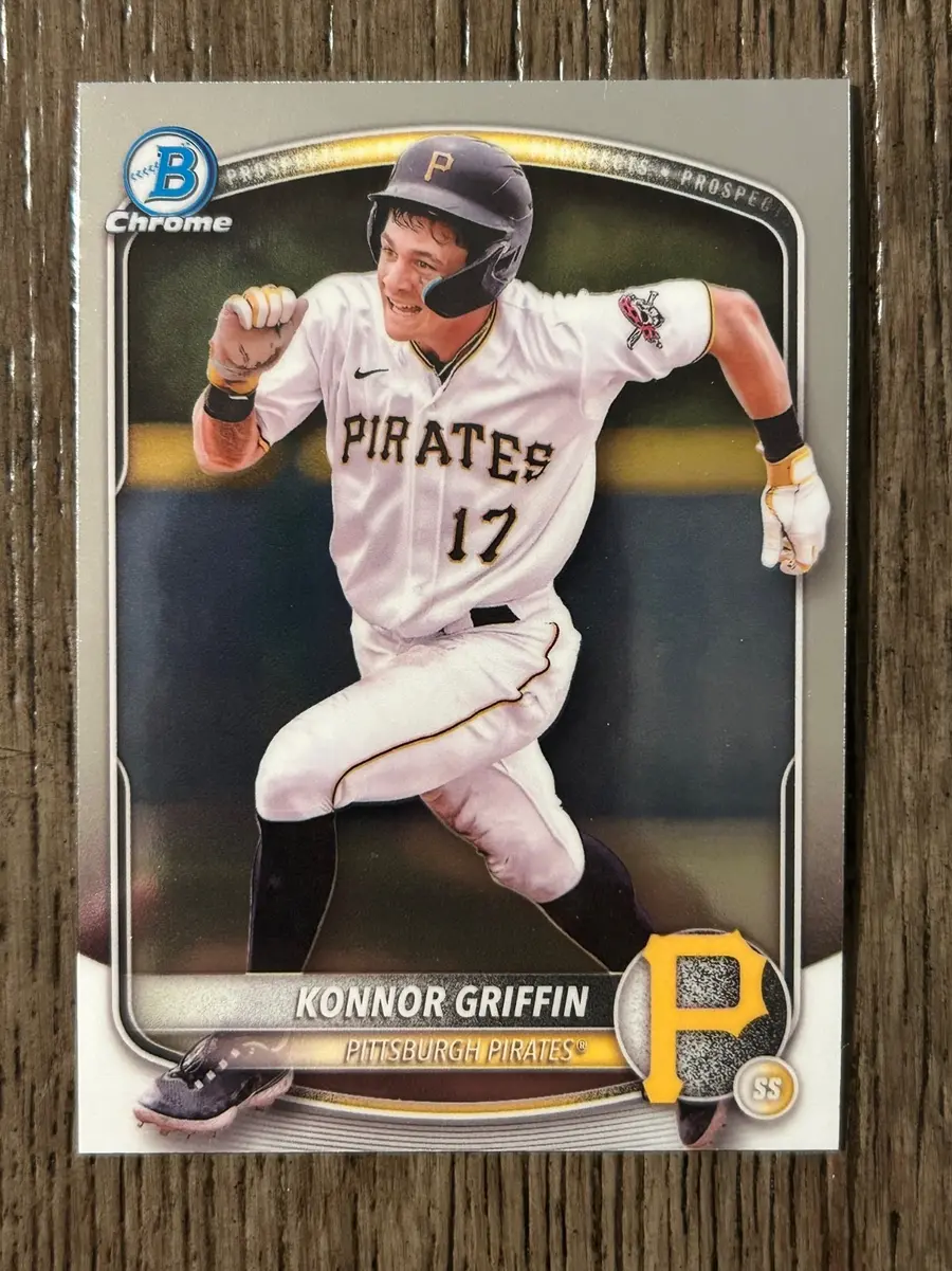 2025 Bowman Baseball Konnor Griffin Chrome Prospect #GL-13