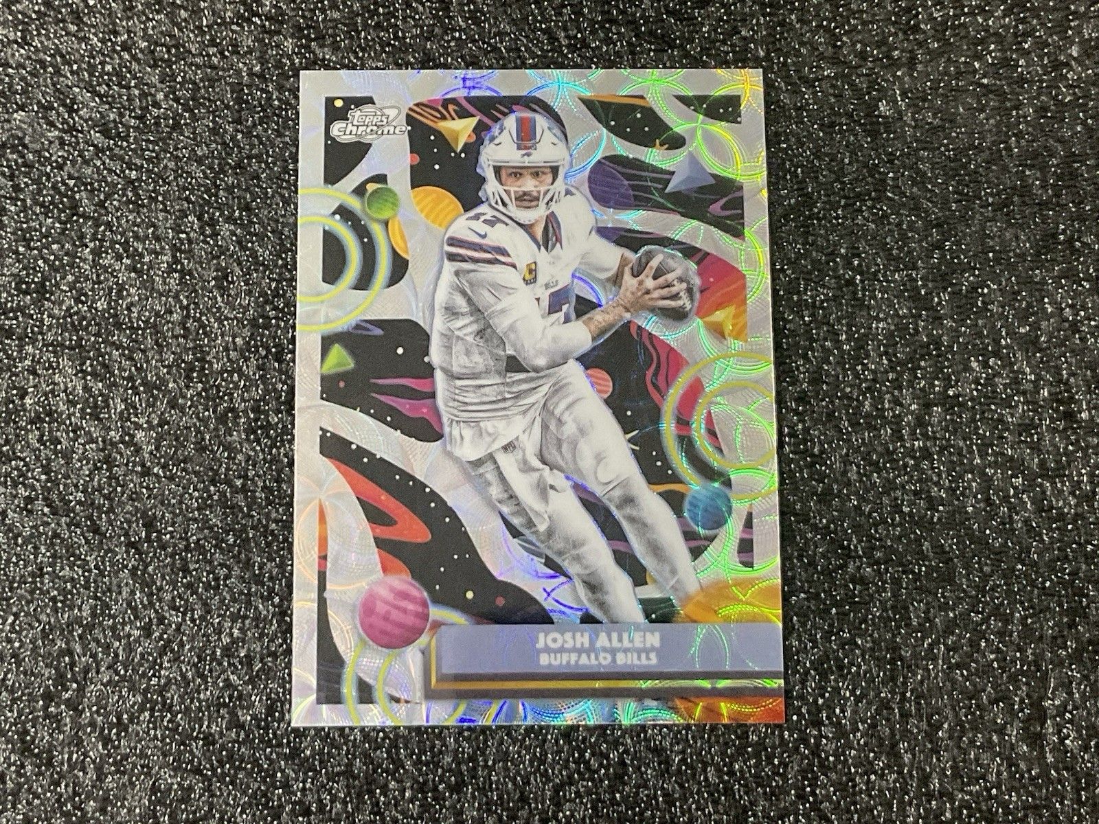 2025 Topps Cosmic Chrome Football Josh Allen Refractor #10