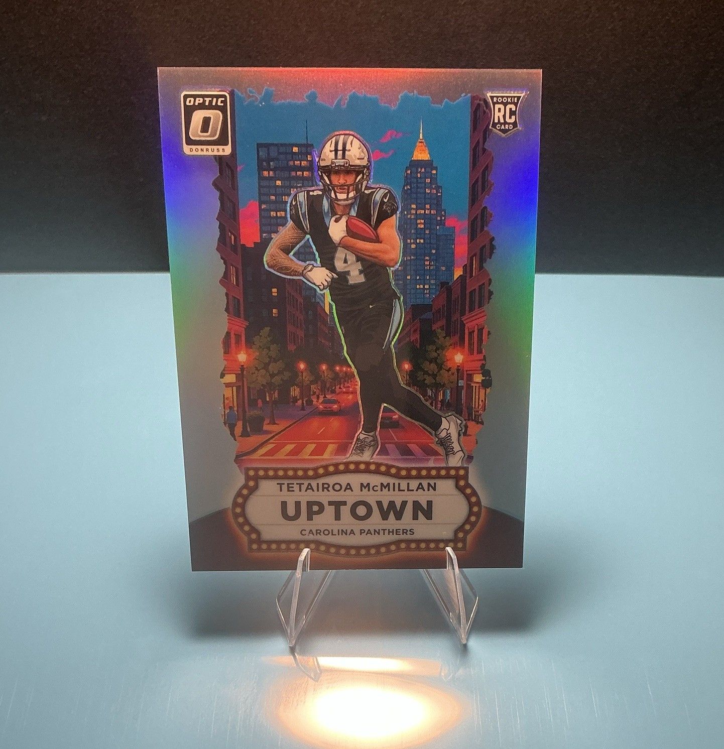 2025 Donruss Optic Football Tetairoa McMillan Blank Slate Checklist #20