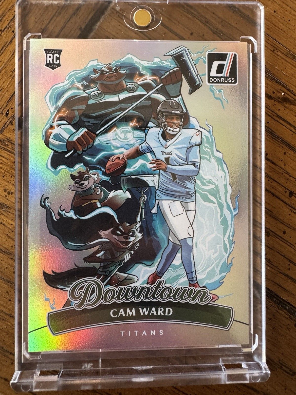 2025 Panini Donruss Football Cam Ward Downtown #12