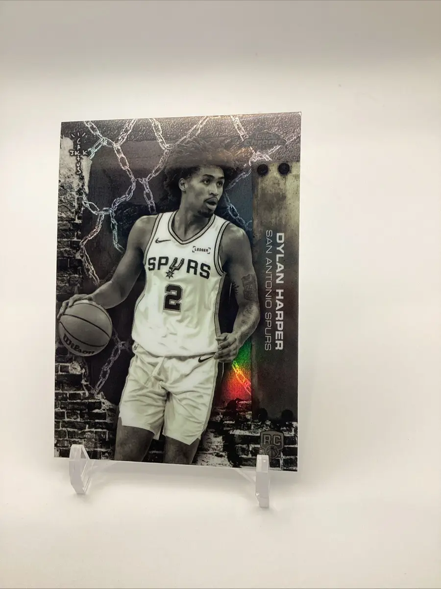 2025 Topps Chrome Cactus Jack Basketball Dylan Harper Refractor #62