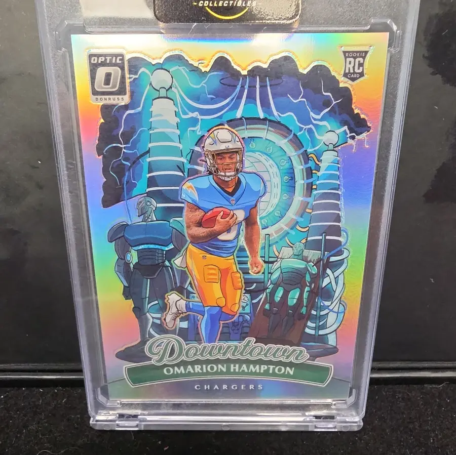 2025 Donruss Optic Football Omarion Hampton Downtown #16