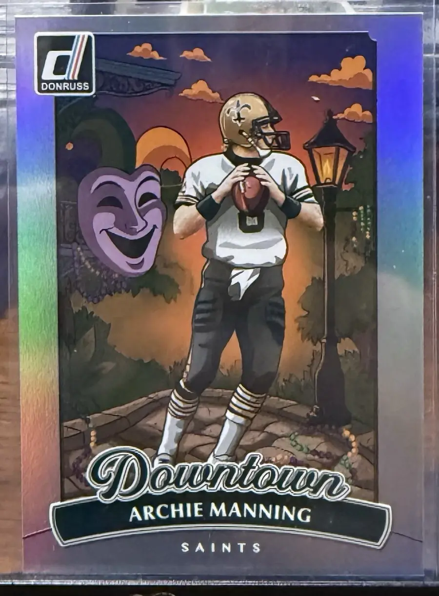 2025 Panini Donruss Football Archie Manning Downtown #5