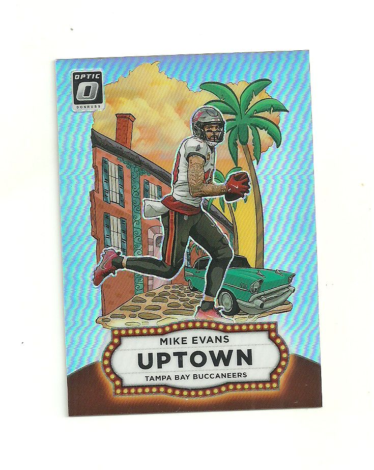 2025 Donruss Optic Football Mike Evans Uptown All Pro Kings Checklist #15