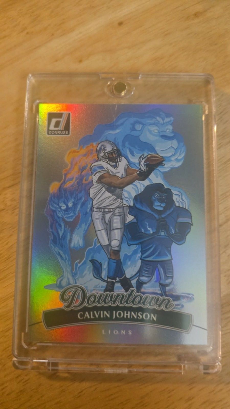 2025 Panini Donruss Football Calvin Johnson Downtown #4