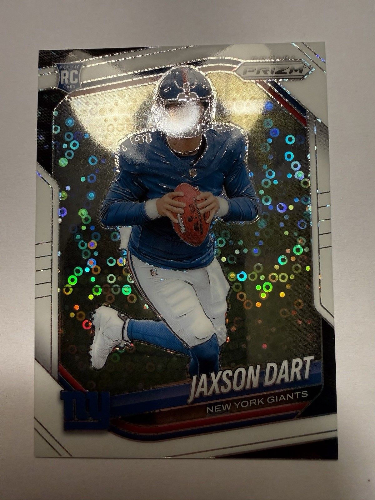 2025 Panini Prizm Football Jaxson Dart Disco #332