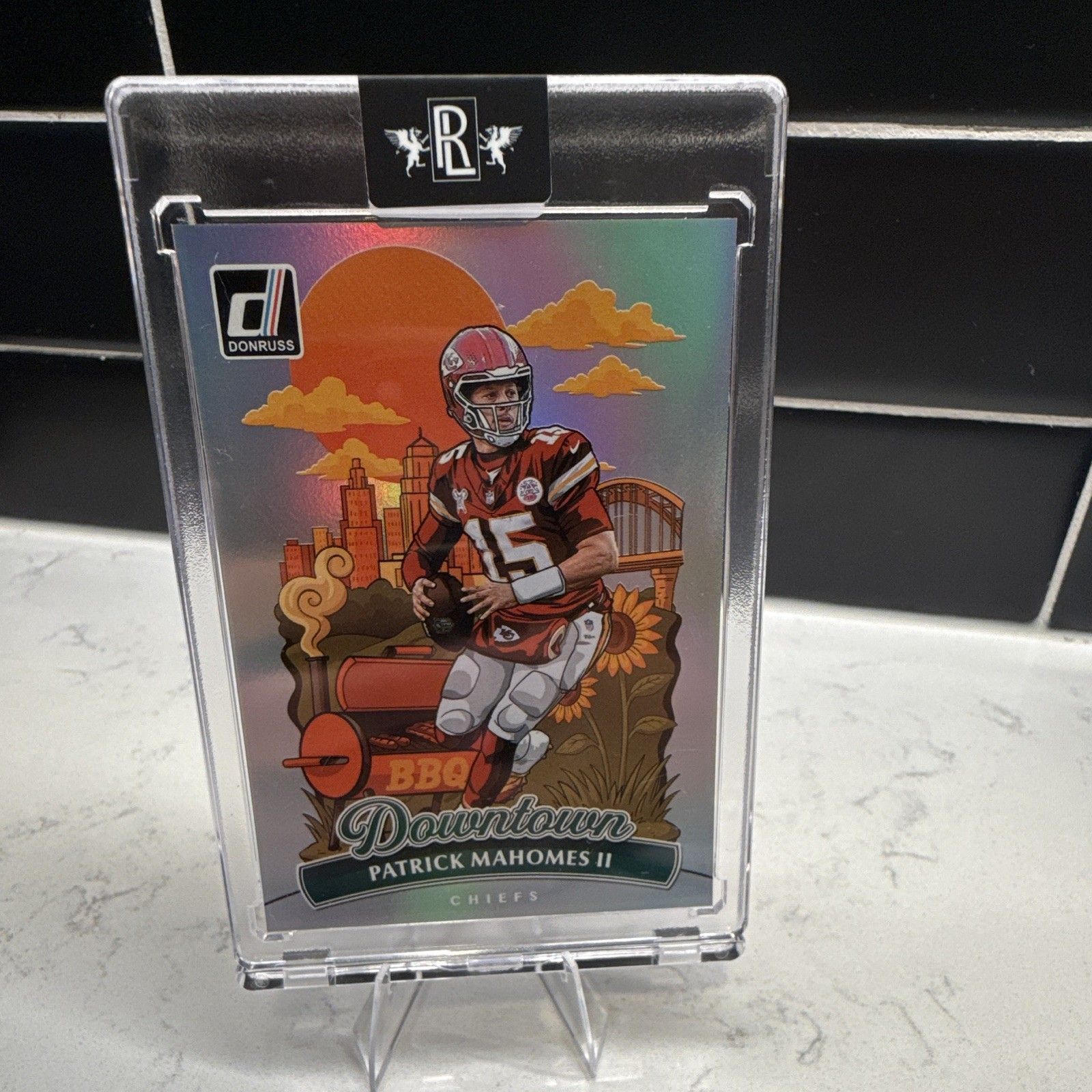 2025 Panini Donruss Football Patrick Mahomes II Downtown #8