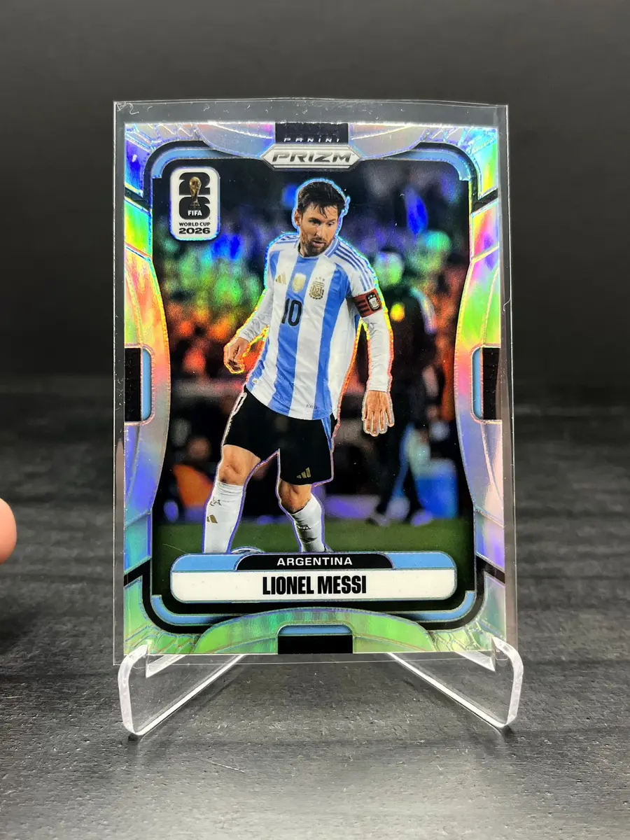 2026 Panini Prizm FIFA World Cup Soccer Lionel Messi Silver #10