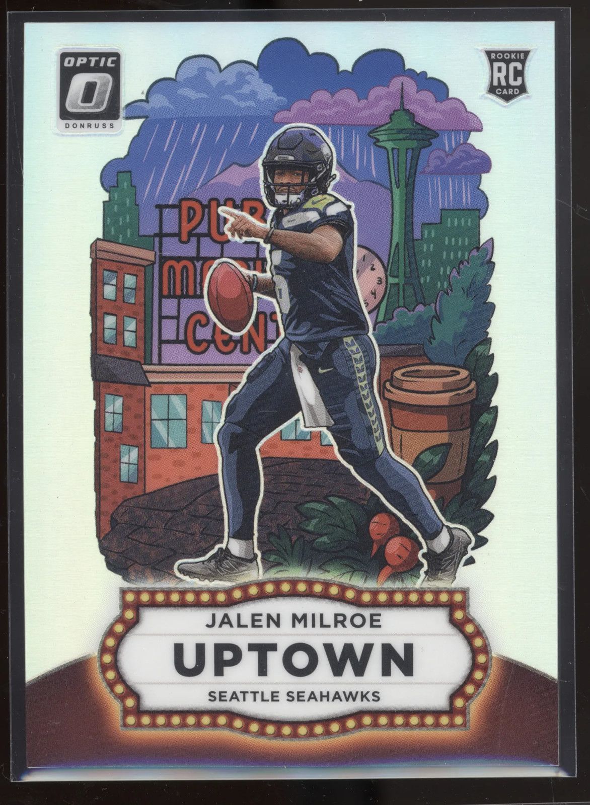2025 Donruss Optic Football Jalen Milroe Uptown #10