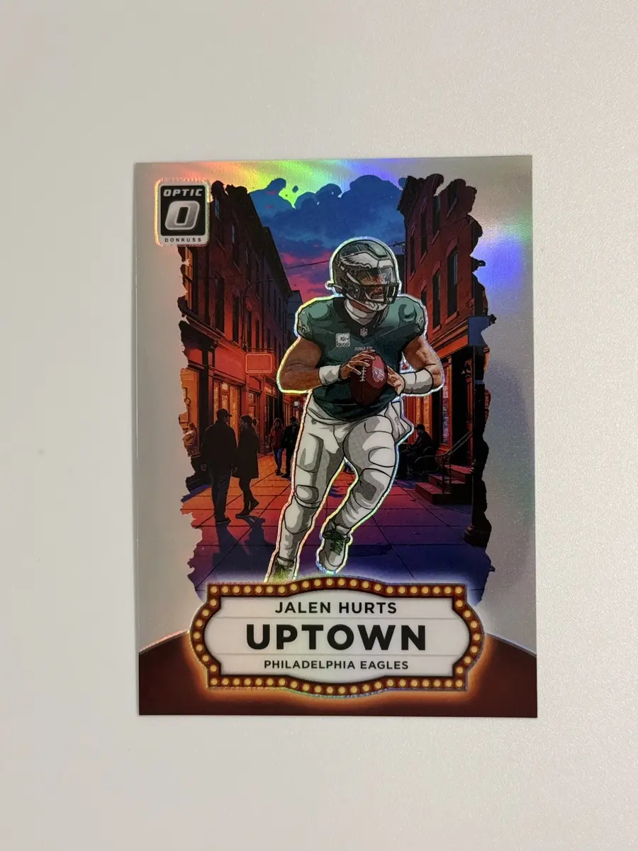 2025 Donruss Optic Football Jalen Hurts Uptown #9